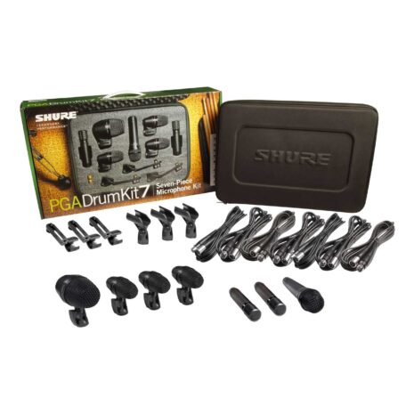 KIT-MICROFOS-PARA-BATERIA-SHURE-PGADRUMKIT7-Negro